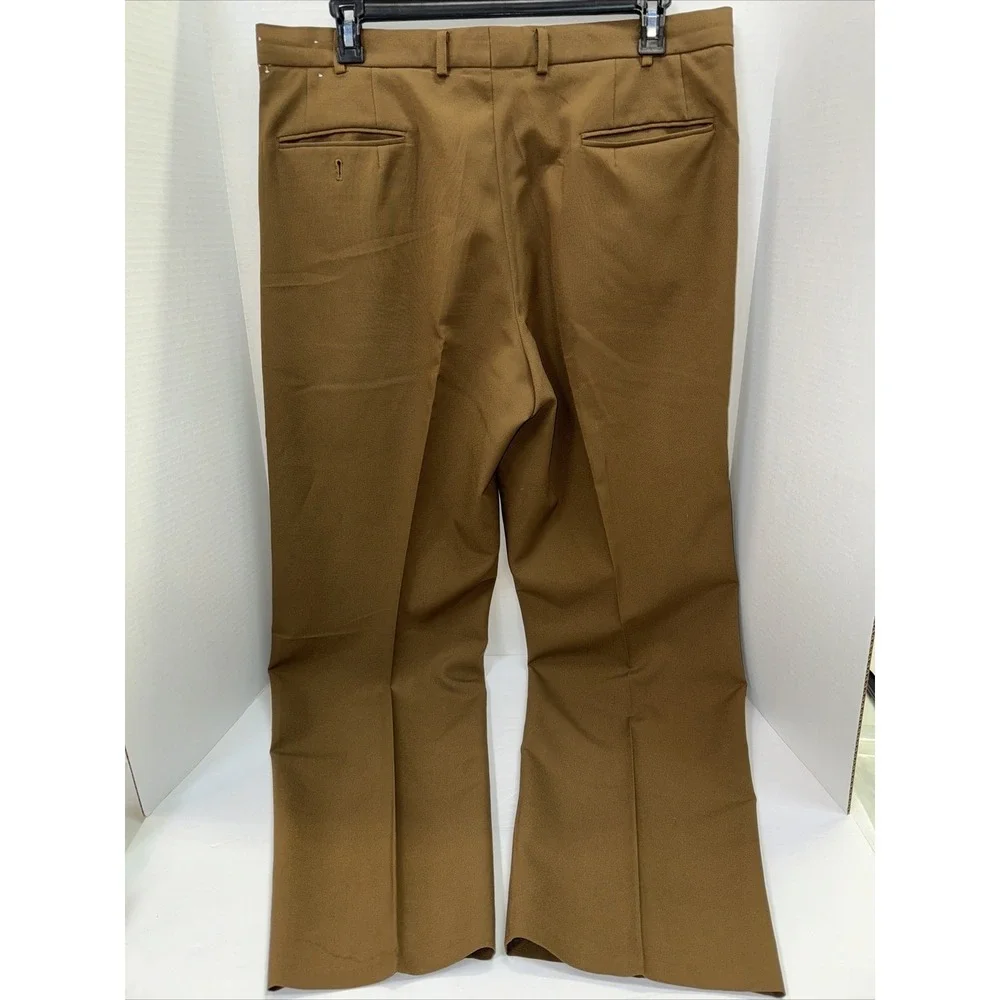 Pontelli Uomo Pants Men's Size 39x40 Dark Khaki Dress Pants